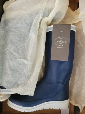 Gummistiefel Le Chameau BTE Marine EVO FE Größe 40 Neopren Segelstiefel Damen - Bild 1 von 4