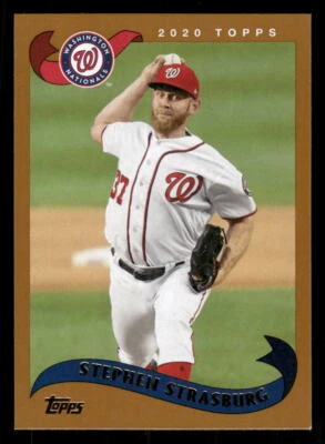 2020 Topps Archives #298 Stephen Strasburg - Image 1 of 2