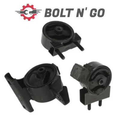 3PCS Front & Rear Engine Motor Mount Fits Suzuki Aerio 02-07 2.0L 2.3L 2WD - Image 1 of 4