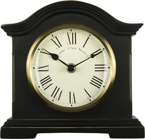 Acctim 33283 Falkenburg Mantel Clock, Black - Picture 1 of 4