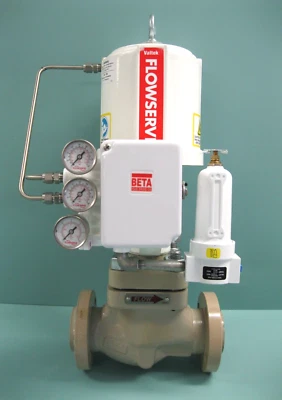 Actuador 1.5" 150# Valtek Flowserve Mark One MK1 WCB. Válvula de control 3-9PSI NUEVA P12 Foto 1 de 4