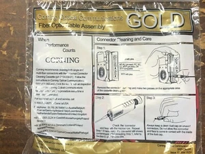 Corning Zipcord Fiber Optic Patch Cord OS2, LC, LC-Keyed, 2m length, Red, MM - Picture 1 of 3
