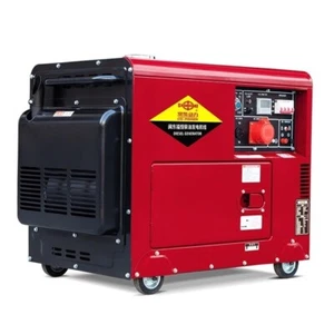 Diesel Generator Set 3/5/8/10kw Small Household 12 KW Three-phase 380v220V - Picture 1 of 24