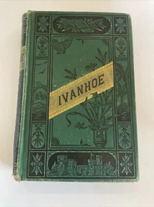 Antique Ivanhoe By Sir Walter Scott With Illustrations - George Routledge & Sons - Picture 1 of 12