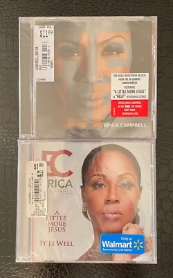 ERICA CAMPBELL Help & A Little More Jesus CD Single Lecrae MARY MARY 2 NEW CDs Foto 1 de 2