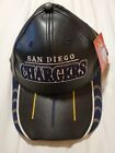 Fabrycznie nowy z metką San Diego Chargers Skórzany kapelusz Reebok Strapback Cap NFL 
