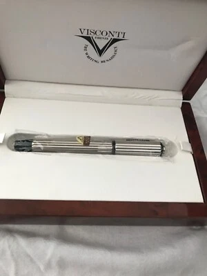 Visconti Firenze the writing renaissance Sterling Silver Fountain Pen-Mint - Image 1 of 4