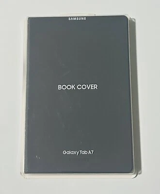 Samsung Galaxy Tab A7 Book cover - Grey (EF-BT500PJEGUJ) - Image 1 of 3