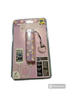 Unicorn Portable Power Bank Backup Battery Charger Key Chain 1200mAH..e1 - Picture 1 of 2