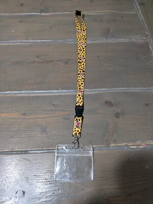 University of Utah Utes Lanyard and Clear Badge Holder - Image 1 of 4