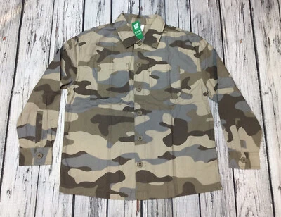 Camisa Gap Boys Camuflaje Talla Grande 10 Botones Cuello Frontal. Nuevo con etiquetas Foto 1 de 3