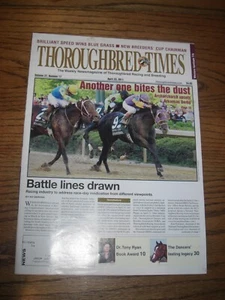 2011 - April 23rd Thoroughbred Times Mag. - ARCHARCHARCH on the cover - Picture 1 of 1