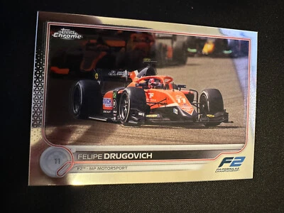 2022 Topps Chrome Formula 1 #139 Felipe Drugovich CAR - Image 1 of 2