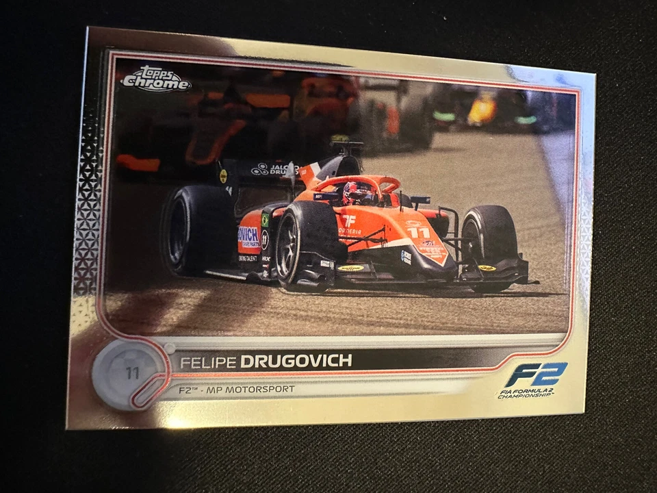 2022 Topps Chrome Formula 1 #139 Felipe Drugovich CAR - Image 1 of 2