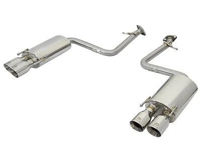AFE Filters 49-36037-P Takeda Axle-Back Exhaust System Fits RC200t RC300 RC350 - Image 1 of 4