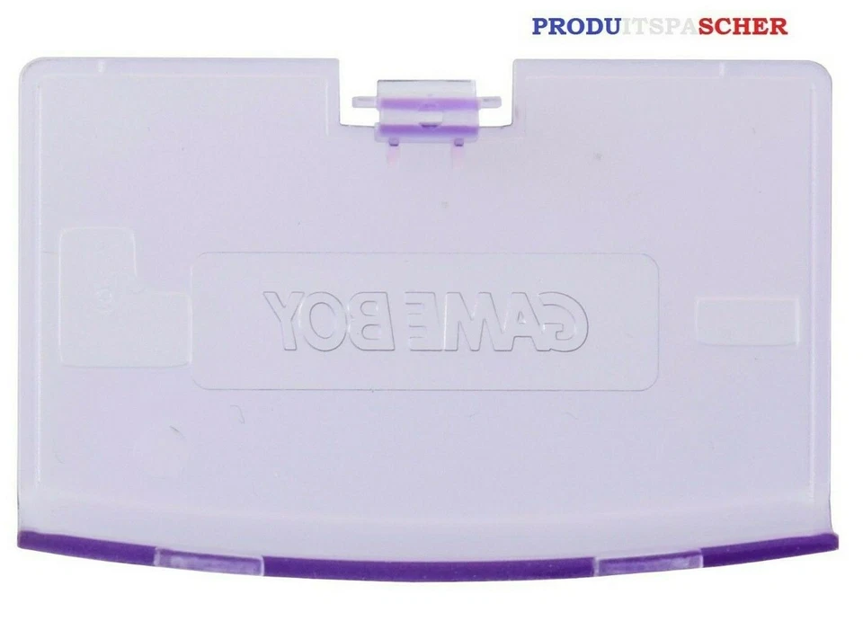Cache Pile Glacier Violet transparent NEUF Game Boy Advance Gameboy GBA suivi - Photo 1/1