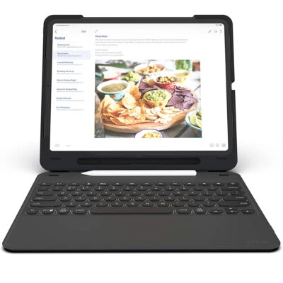 Zagg Slim Book Go Keyboard For iPad Pro 12.9" (2018) - Black - Image 1 of 3
