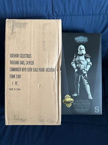 Sideshow Collectible Militaries of Star Wars Commander Neyo 1:6 Scale Fig Excl Cover