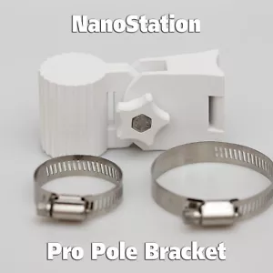 Soporte de poste ajustable para nanoestación Ubiquiti Loco5AC NS-5AC LocoM5 M5 NSM5 - Imagen 1 de 4