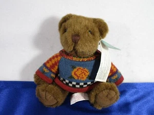 Russ Berrie 5" Orso peluche imbottito con maglione per amici festivi - Foto 1 di 10