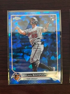 Topps 2022 actualización cromada Sapphire #US70 Rylan Bannon RC - Imagen 1 de 1