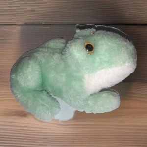 R. Dakin & Co. Pillow Pet Light Green Frog Toad Stuffed Animal 1979 inch vintage - Picture 1 of 7