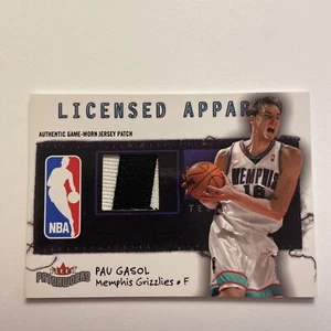 2003 Fleer Patchworks Pau Gasol Licensed Apparel Patch /50 #LA -PG - Picture 1 of 2