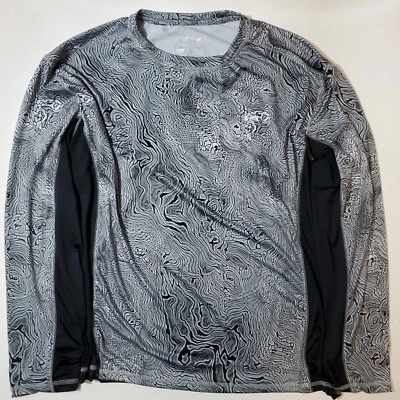 Camisa elástica de pesca de manga larga SILVER BAIT para hombre 2XL negra gris protección solar Foto 1 de 4