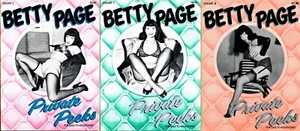 BETTY PAGE BETTIE Private Peeks Pinups 3 Vintage Zeitschriften für Erwachsene 126824 - Bild 1 von 1