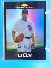 2007 Topps Chrome #189 Chicago Cubs TED LILLY Refractor Card!