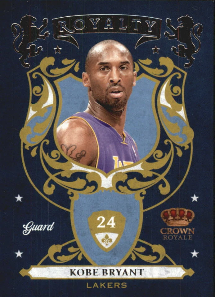 B3412- 2009-10 Crown Royale Royalty #1 Kobe Bryant - NM-MT - Image 1 of 2