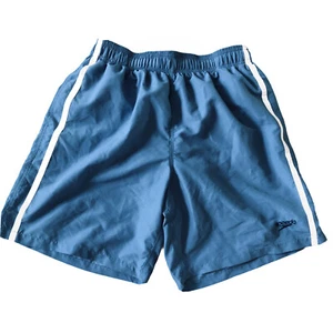 Speedo men’s Meduim Swim Trunks W/ Built In Brief - Picture 1 of 8