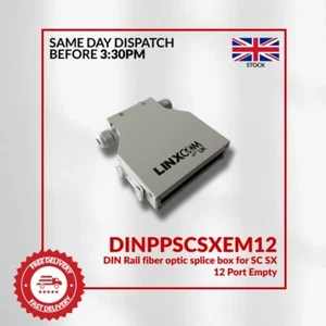 Boîte d'épissure fibre optique DIN Rail pour SC SX 12 ports vide - Photo 1/6