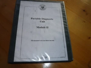 JAGUAR PDU PORTABLE DIAGNOSTIC UNIT VOLUME 2 FOR X300 DEALER TRAINING MANUAL - Picture 1 of 5