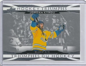 2023-24 Jordan Kyrou Tim Hortons Canada Hockey Triumphs Insert Card #HT14 Mint - Picture 1 of 1