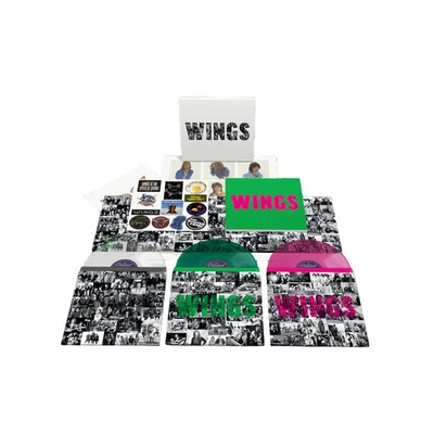 Paul McCartney and Wings WINGS 3LP Limited Edition Color Vinyl & Blu ray - Image 1 of 3