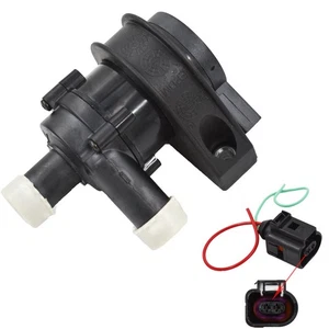 For VW Tiguan Passat Jetta Golf CC Auxiliary Cooling Water Pump &Plug 1K0965561J - Picture 1 of 9