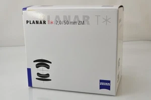 [NEW]Carl Zeiss Planar T* 50mm F/2 ZM Lens Black for Leica M #5912 - Picture 1 of 7