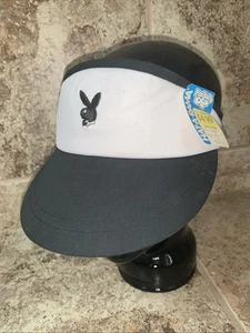 Vintage 90’s Playboy Visor NOS Black And White - Picture 1 of 5