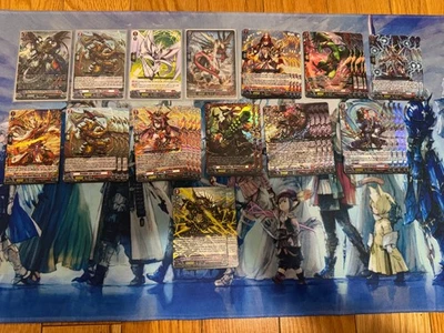 Cardfight Vanguard Varga Dragon Empire Deck Core + Ride Deck Sleeves - Image 1 of 2