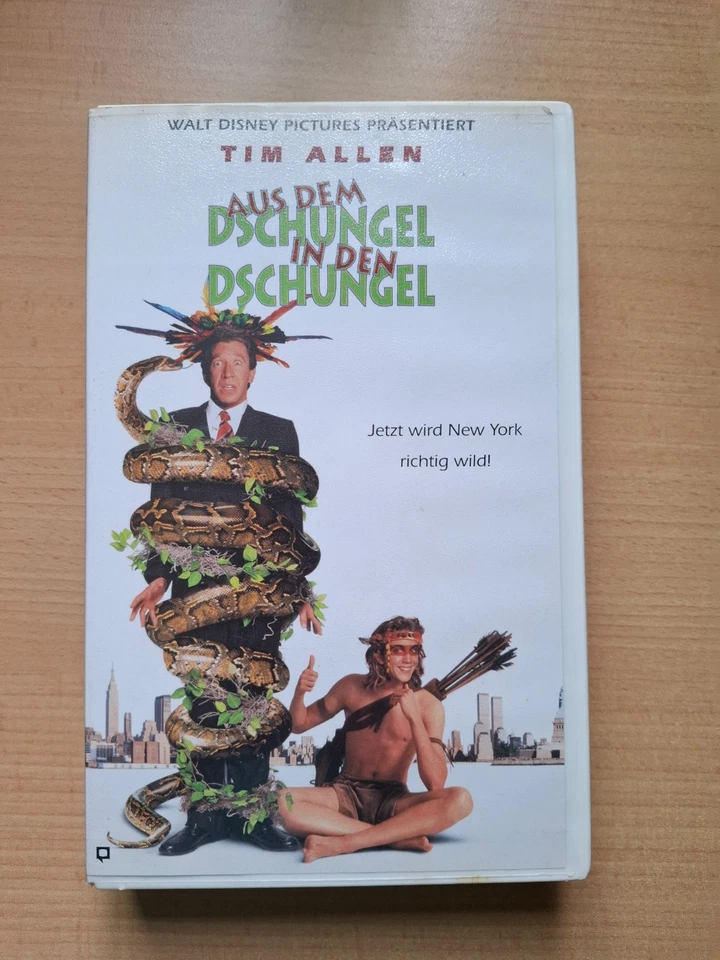 VHS Aus dem Dschungel in den Dschungel mit Tim Allen - Bild 1 von 4