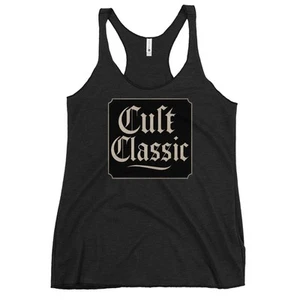 Cult Classic Movie Tank Women’s Gothic Racerback Retro Horror Alt Top - Picture 1 of 10
