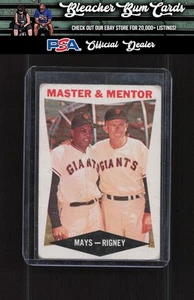 1960 Topps 7 Master & Mentor (Willie Mays / Bill Rigney) - Picture 1 of 2
