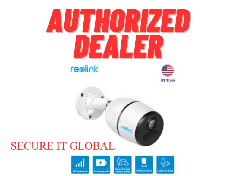 Reolink 2K 4MP HD Wireless Mobile 4G Network Battery Powered Security Camera - Image 1 of 4