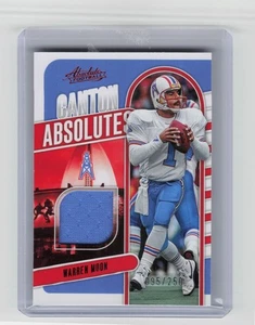 Panini Absolute 2024 #CA-WMN Warren Moon Canton Absolutes #/250 - Imagen 1 de 2