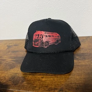 Jesse Dayton Tour Bus Hat. Concert Merch. Hat-Black Euc. Adjustable Cobra Brand - Picture 1 of 9