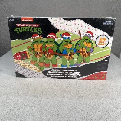 Jada Toys Teenage Mutant Ninja Turtles TMNT Advent Calendar 24 Die Cast Figures - Image 1 of 3