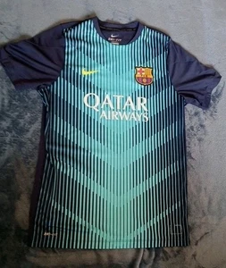 Barcelona Pre Match Player Fútbol Fußball Trikot 2014/2015  - Bild 1 von 12
