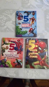 5-Minute Spiderman Stories (3 Comic Books) by Marvel New - Imagen 1 de 1