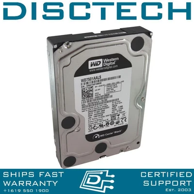 Western Digital RE2 SATA Hard Disk Drives WD7501AALS - Image 1 of 4